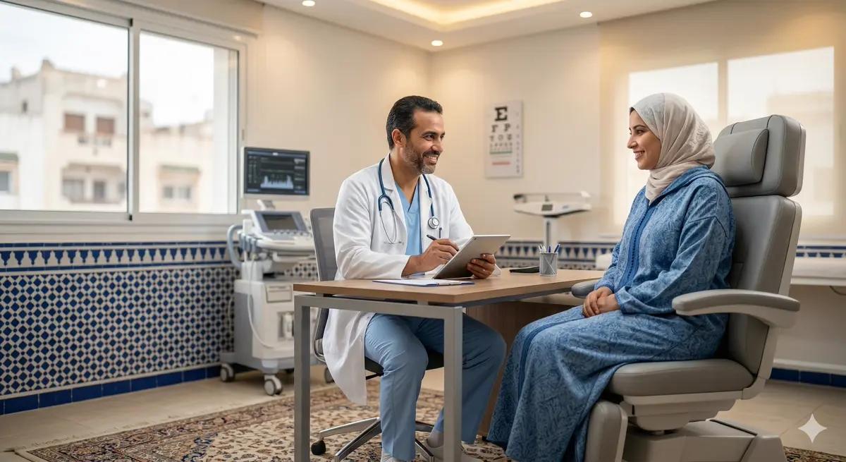 Consultation médicale Maroc